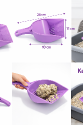 Kapaklı Kedi Kumu Küreği Elekli – Ergonomik Saplı Dayanıklı Plastik Kum Temizleme Küreği 26 cm Kapaklı Kedi Kumu Küreği Elekli – Ergonomik Saplı Dayanıklı Plastik Kum Temizleme Küreği 26 cm
