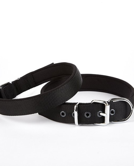 Dokuma Köpek Boyun Tasması 45-52 cm Siyah Dokuma Köpek Boyun Tasması 45-52 cm Siyah