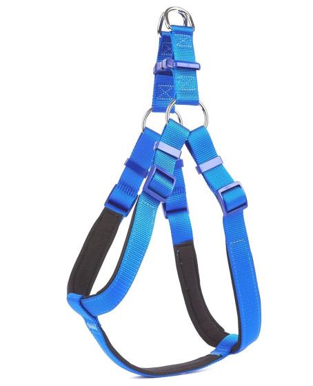 Köpek Bel Tasması 95cm XX-Large Mavi