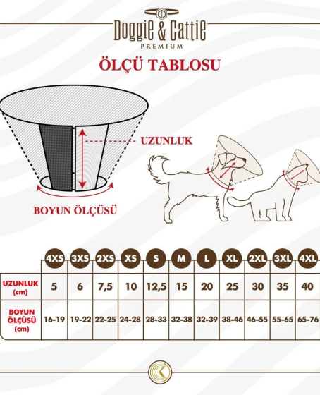Kedi Köpek Yakalık S 12,5x28-33cm Kedi Köpek Yakalık S 12,5x28-33cm