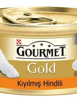 Gourmet Gold Kıyılmış Hindili Kedi Konservesi 85gr