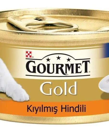 Gourmet Gold Kıyılmış Hindili Kedi Konservesi 85gr Gourmet Gold Kıyılmış Hindili Kedi Konservesi 85gr