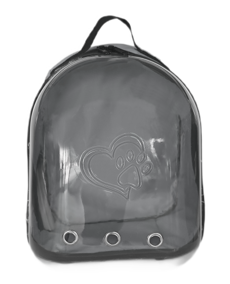 Kalpli Patili Astronot Şeffaf Taşıma Sırt Çantası Gri 24x32x42 cm Kalpli Patili Astronot Şeffaf Taşıma Sırt Çantası Gri 24x32x42 cm