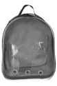 Kalpli Patili Astronot Şeffaf Taşıma Sırt Çantası Gri 24x32x42 cm Kalpli Patili Astronot Şeffaf Taşıma Sırt Çantası Gri 24x32x42 cm