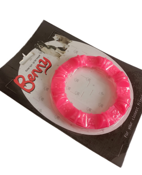 Benny Köpek Oyuncağı Yuvarlak Şekilli 11,5 cm Pembe