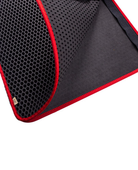 Kum Toplayıcı Fonksiyonel Kedi Paspası Altıgen 50-75 cm Kırmızı Kum Toplayıcı Fonksiyonel Kedi Paspası Altıgen 50-75 cm Kırmızı