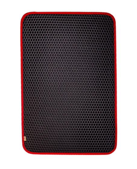 Kum Toplayıcı Fonksiyonel Kedi Paspası Altıgen 50-75 cm Kırmızı Kum Toplayıcı Fonksiyonel Kedi Paspası Altıgen 50-75 cm Kırmızı