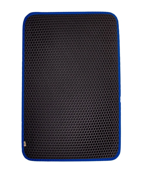 Kum Toplayıcı Fonksiyonel Kedi Paspası Altıgen 37-50 cm Mavi Kum Toplayıcı Fonksiyonel Kedi Paspası Altıgen 37-50 cm Mavi