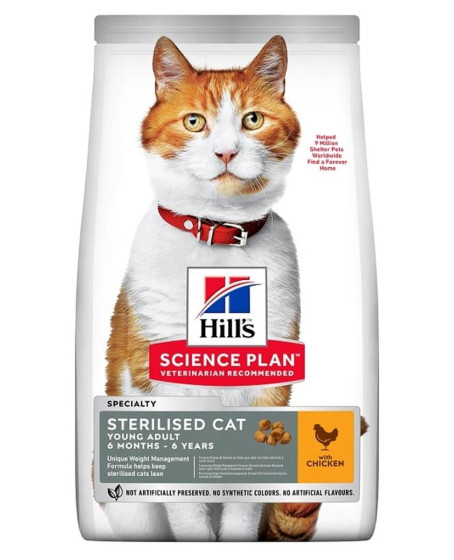 Plan Kısırlaştırılmış Tavuklu Kedi Maması 1 Kg Açık Mama