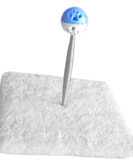 Yaylı Toplu Hacıyatmaz Kedi Aktivite Oyuncağı 16-20 cm Beyaz Yaylı Toplu Hacıyatmaz Kedi Aktivite Oyuncağı 16-20 cm Beyaz
