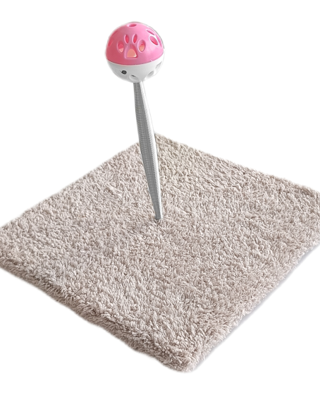 Yaylı Toplu Hacıyatmaz Kedi Aktivite Oyuncağı 16-20 cm Bej Yaylı Toplu Hacıyatmaz Kedi Aktivite Oyuncağı 16-20 cm Bej