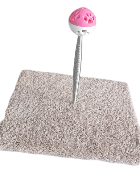 Yaylı Toplu Hacıyatmaz Kedi Aktivite Oyuncağı 16-20 cm Bej Yaylı Toplu Hacıyatmaz Kedi Aktivite Oyuncağı 16-20 cm Bej