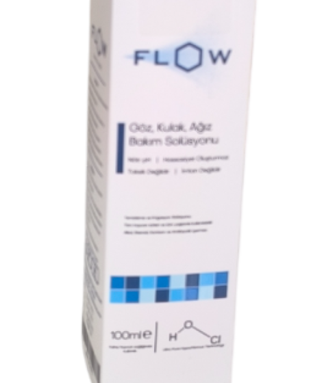 Flow Göz, Kulak, Ağız Bakım Solüsyonu 100 ml Flow Göz, Kulak, Ağız Bakım Solüsyonu 100 ml