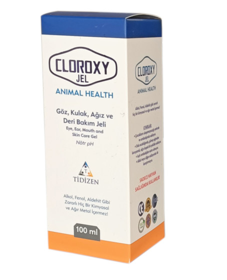 Cloroxy Jel Kedi Köpek Göz, Kulak, Ağız Ve Deri Bakım Jeli 100 ml