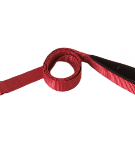 Köpek Gezdirme Kayışı 1,5 cm x 115 cm Kırmızı Köpek Gezdirme Kayışı 1,5 cm x 115 cm Kırmızı