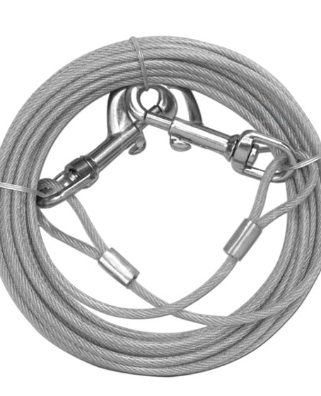 Bahçe Bağlama Çelik Halatı 4 mm*6 Metre 45 kg Bahçe Bağlama Çelik Halatı 4 mm*6 Metre 45 kg