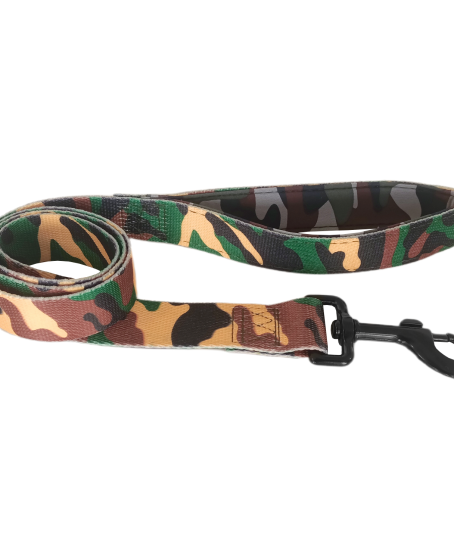 Köpek Göğüs Tasma Seti Dokuma 3 cm*70-90 cm Kamuflaj Köpek Göğüs Tasma Seti Dokuma 3 cm*70-90 cm Kamuflaj