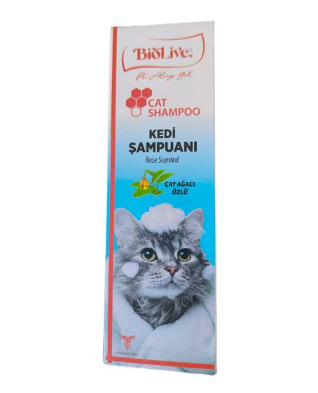 Biolive Çay Ağacı Özlü Kedi Şampuanı 200ml Biolive Çay Ağacı Özlü Kedi Şampuanı 200ml