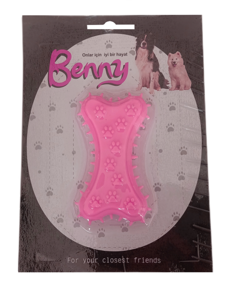 Benny Köpek Oyuncağı Kemik 5.5 x 10 cm Pembe Benny Köpek Oyuncağı Kemik 5.5 x 10 cm Pembe