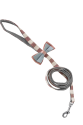 Köpek Göğüs Tasma Seti Ekose Desenli Papyonlu 1.5 cm*35-48 cm Kırmızı Köpek Göğüs Tasma Seti Ekose Desenli Papyonlu 1.5 cm*35-48 cm Kırmızı