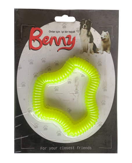Benny Köpek Oyuncağı Sert 11 x 10 cm Neon Yeşil Benny Köpek Oyuncağı Sert 11 x 10 cm Neon Yeşil