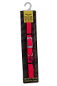 Ayarlanabilir Elastik Kedi Boyun Tasması 1 cm x 30 cm Pembe Ayarlanabilir Elastik Kedi Boyun Tasması 1 cm x 30 cm Pembe