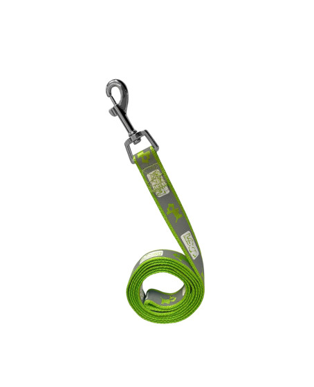 Köpek Göğüs Tasma Seti Köpek Desenli 120 cm-34 cm-47 cm Yeşil