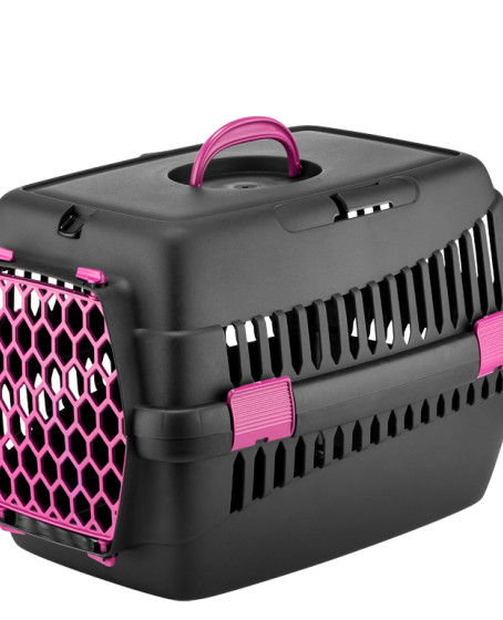 Plastik Kedi Köpek Taşıma Çantası 49*35*32,5 cm Karışık Renklerde