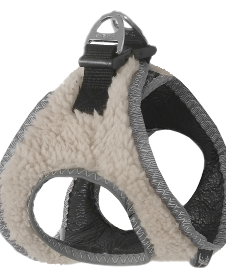 Üç Kilitli Kürklü Kedi Köpek Göğüs Tasması 20-24 cm XXX-Small Krem Üç Kilitli Kürklü Kedi Köpek Göğüs Tasması 20-24 cm XXX-Small Krem