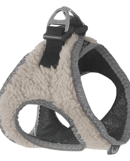 Üç Kilitli Kürklü Kedi Köpek Göğüs Tasması 20-24 cm XXX-Small Krem Üç Kilitli Kürklü Kedi Köpek Göğüs Tasması 20-24 cm XXX-Small Krem