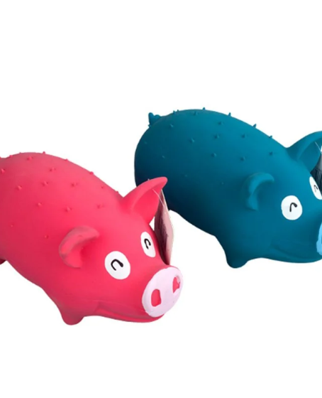 Latex Domuz Köpek Oyuncağı Sesli 21cm x 10 cm 1 Adet Latex Domuz Köpek Oyuncağı Sesli 21cm x 10 cm 1 Adet