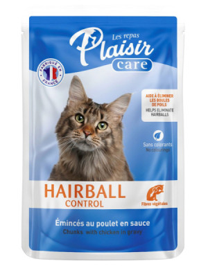 Plaisir Care Tavuklu Tüy Yumağı Önleyici Yetişkin Kedi Konservesi 85gr