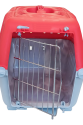 Metal Kapaklı Kedi Köpek Taşıma Çantası 28 x 32-44 cm Kırmızı Gri Metal Kapaklı Kedi Köpek Taşıma Çantası 28 x 32-44 cm Kırmızı Gri