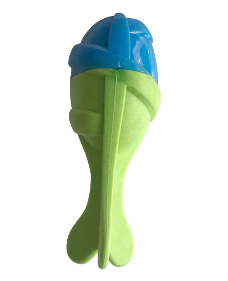 Sağlam Plastik Sesli Balık Köpek Oyuncağı 13 x 5 cm Mavi Yeşil Sağlam Plastik Sesli Balık Köpek Oyuncağı 13 x 5 cm Mavi Yeşil