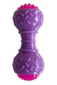 Aktivite Sesli ve Işıklı Köpek Oyuncak Dumbel 5x15 cm Mor