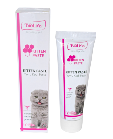 Biolive Yavru Kediler İçin Malt Vitamin Paste 100gr Biolive Yavru Kediler İçin Malt Vitamin Paste 100gr
