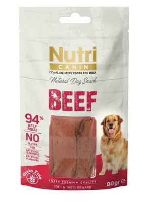 Nutri Canin Tahılsız Biftekli Köpek Ödül Maması 80 gr