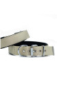 Softlu Köpek Boyun Tasması 3 cm 42 cm-50 cm Haki