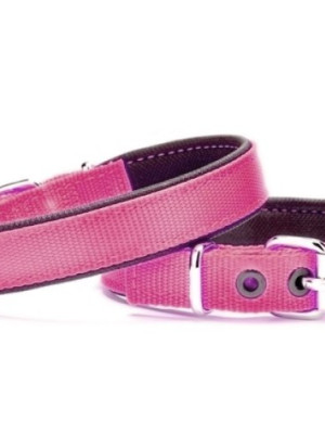 Yumuşak Doku Köpek Boyun Tasması 1,5/35 cm Pembe