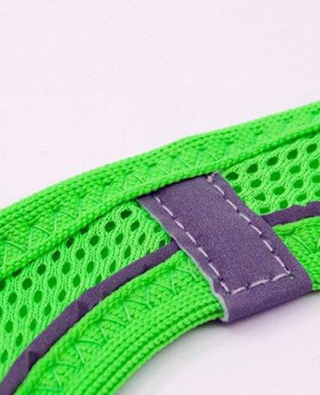 Köpek Göğüs Tasması XSmall 32x36 cm Neon Yeşil Köpek Göğüs Tasması XSmall 32x36 cm Neon Yeşil