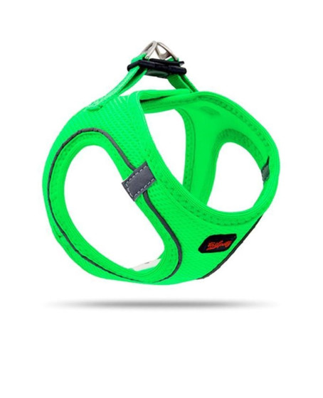 Köpek Göğüs Tasması XSmall 32x36 cm Neon Yeşil Köpek Göğüs Tasması XSmall 32x36 cm Neon Yeşil