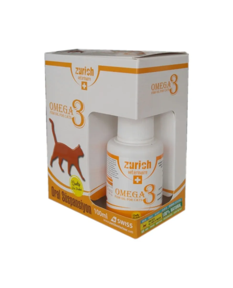 Cat Omega-3 Balık Yağı Tüy Döküm Önleyici/Tüy Sağlığı 100ml Cat Omega-3 Balık Yağı Tüy Döküm Önleyici/Tüy Sağlığı 100ml