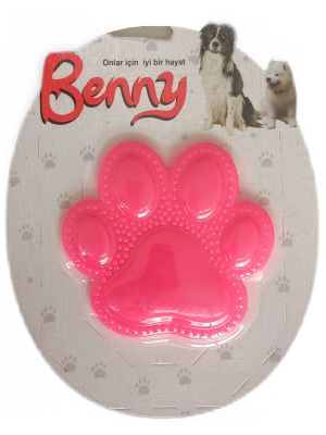 Benny Köpek Oyuncağı Pati 9,5 x 9 cm Pembe