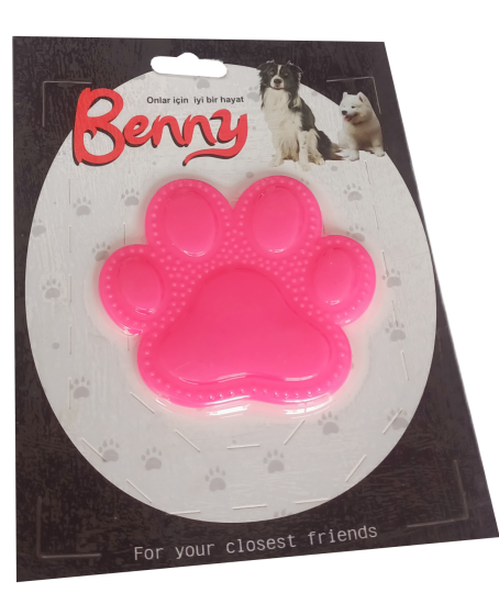 Benny Köpek Oyuncağı Pati 9,5 x 9 cm Pembe Benny Köpek Oyuncağı Pati 9,5 x 9 cm Pembe