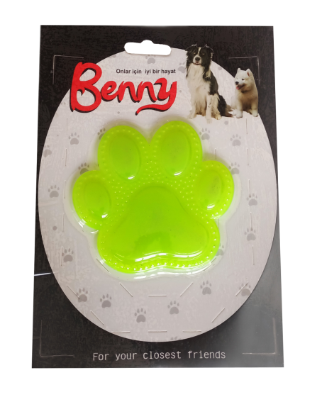 Benny Köpek Oyuncağı Pati 9,5 x 9 cm Sarı