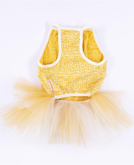 PawStar Yellow Polka-Dot L 30 x 33 x 46 cm PawStar Yellow Polka-Dot L 30 x 33 x 46 cm