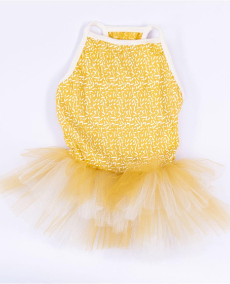 PawStar Yellow Polka-Dot L 30 x 33 x 46 cm PawStar Yellow Polka-Dot L 30 x 33 x 46 cm
