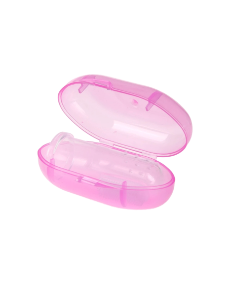 Kedi ve Köpek Parmak Diş Fırçası 5.5 cm Pembe