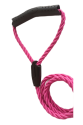 Üçlü Sarmallı Köpek Gezdirme Halatı 1 cm-120 cm Pembe Üçlü Sarmallı Köpek Gezdirme Halatı 1 cm-120 cm Pembe