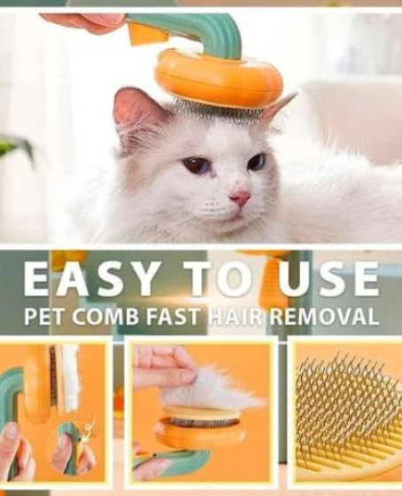 Kabak Model Kendini Temizleyen Kedi Tarağı 66x84x195 mm
